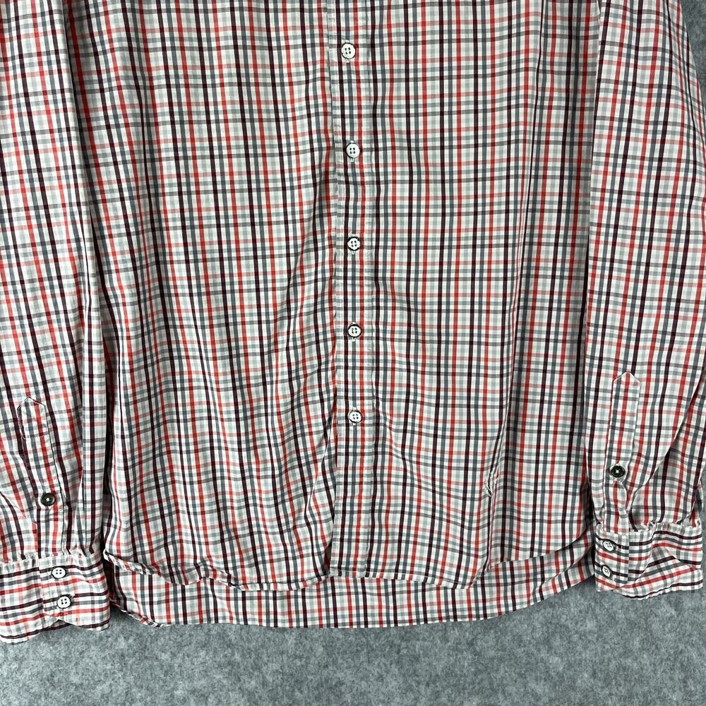 Rag Bone Tailored Workwear Shirt Mens Large Plaid Button Down Long Sleeve - Picture 3 of 16
